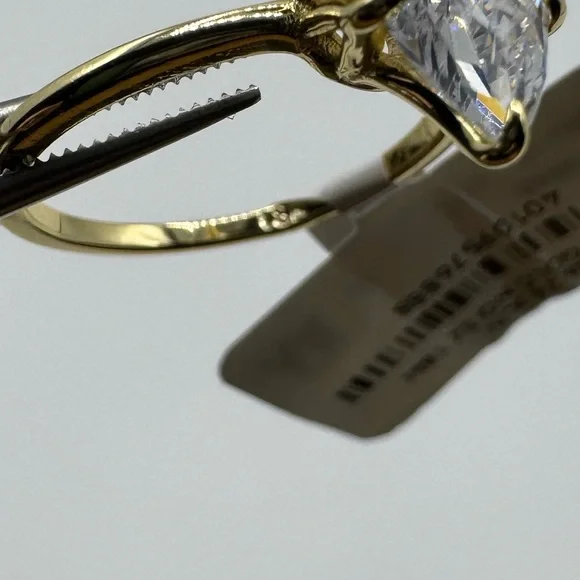 2ct Marquis Cut Ring - Picture 12 of 14